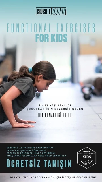 CrossFit Kids - çocuklar için fitness